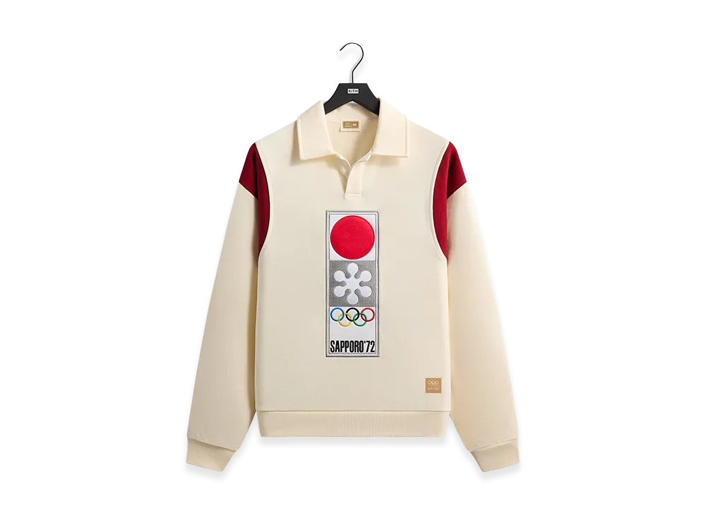 Kith x Olympics Heritage Sapporo Vintage Nelson Rugby "Sandrift"