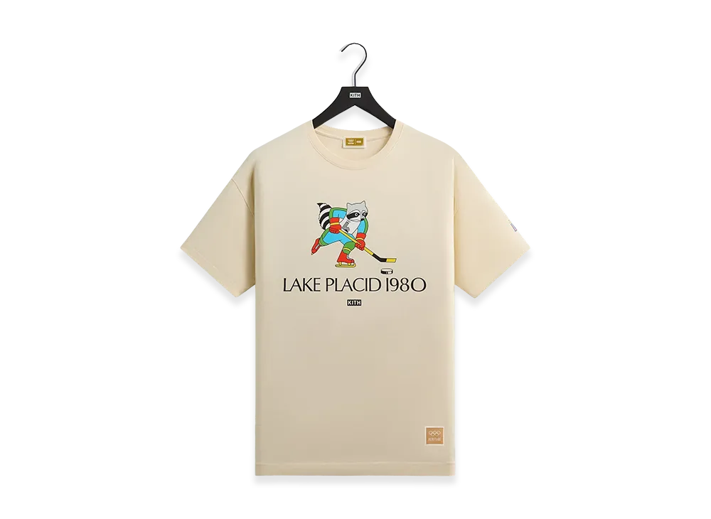 Kith x Olympics Heritage Lake Placid Vintage Tee "Sandrift"