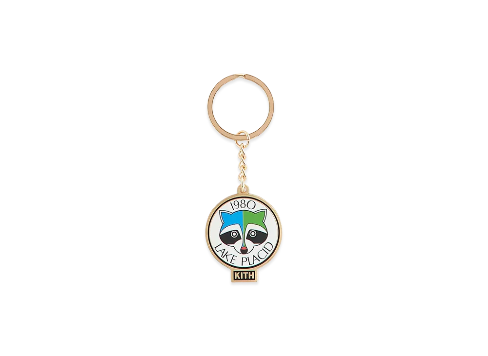 Kith x Olympics Heritage Lake Placid Keyring "Gold"