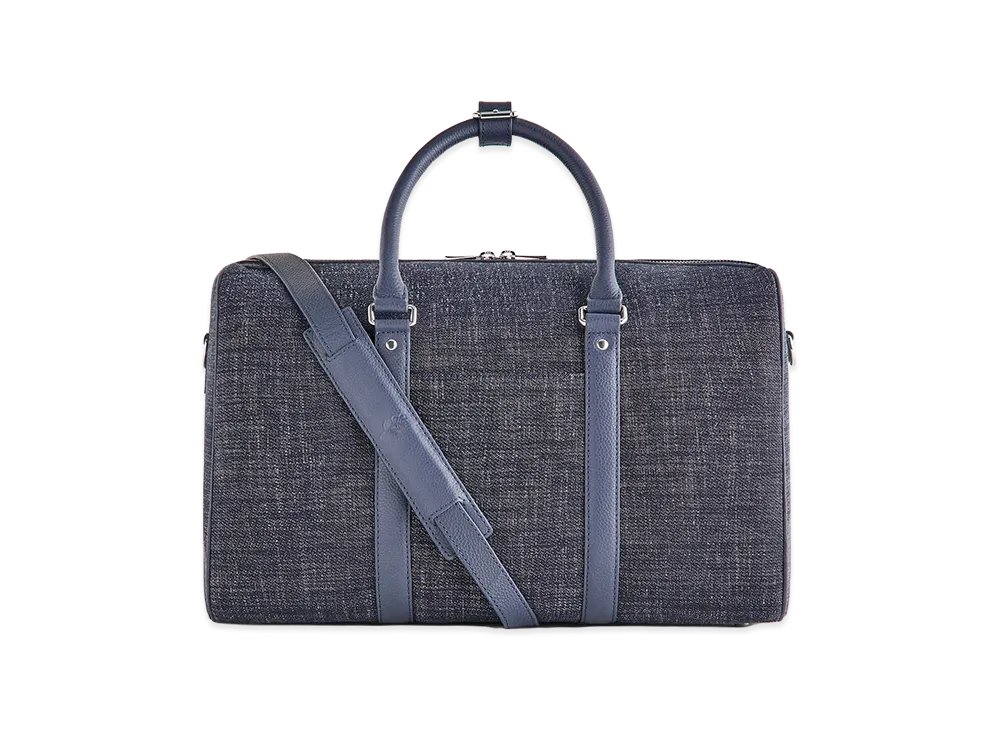 Kith &Kin Wool Denim Traveler K40 Duffle Bag "Blue Navy"