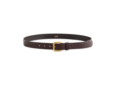 Kith Monogram Vachetta Leather Belt "Incognito"