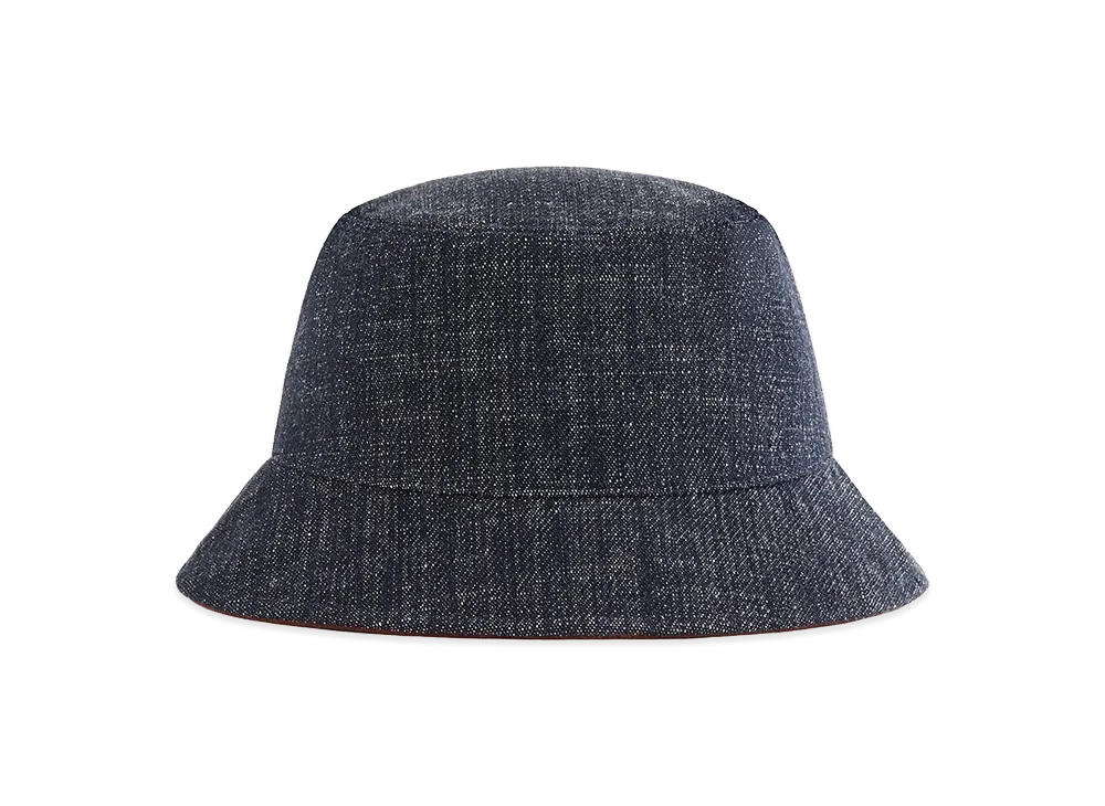 Kith &Kin Wool Denim Dawson Bucket Hat "Blue Navy"