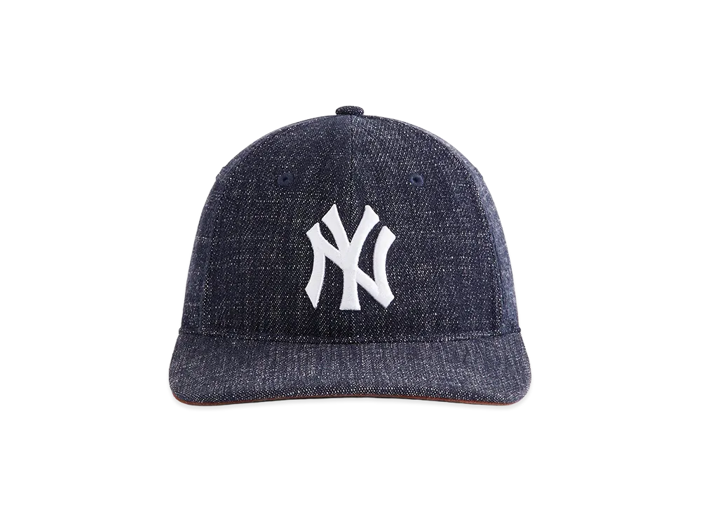 Kith &Kin x '47 for the New York Yankees Wool Denim Franchise LS Cap "Blue Navy"