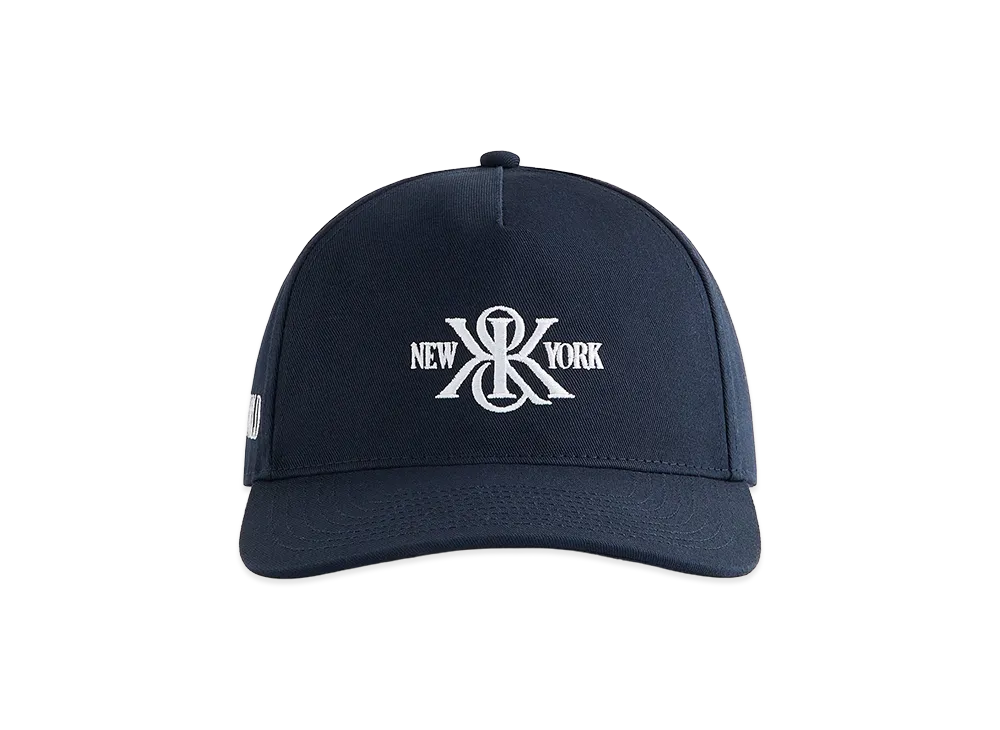 Kith K&K New York Twill Bay Low Pinch Crown Snapback "Nocturnal"