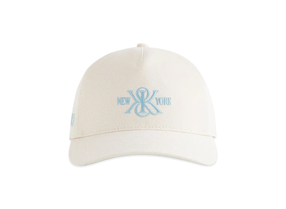 Kith K&K New York Twill Bay Low Pinch Crown Snapback "Muslin"