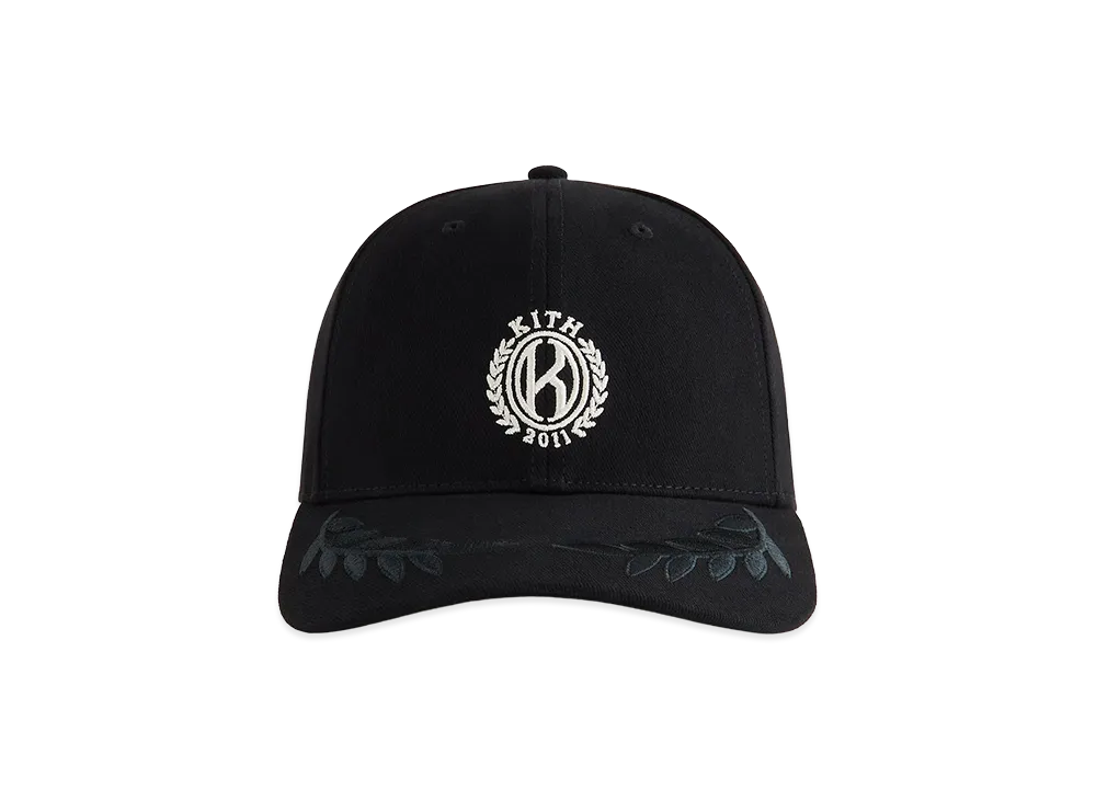 Kith Heavy Twill Aaron Classic Cap "Black"