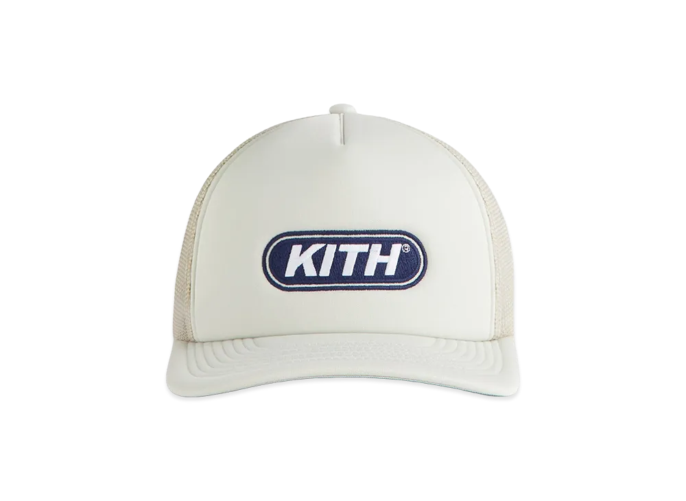 Kith Poly Foam Nolan Trucker Hat "Plaster"