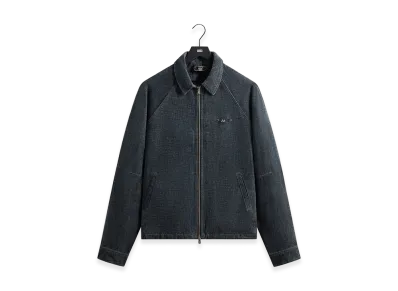 Kith Indigo Velour Efron Blouson Jacket "Placid"