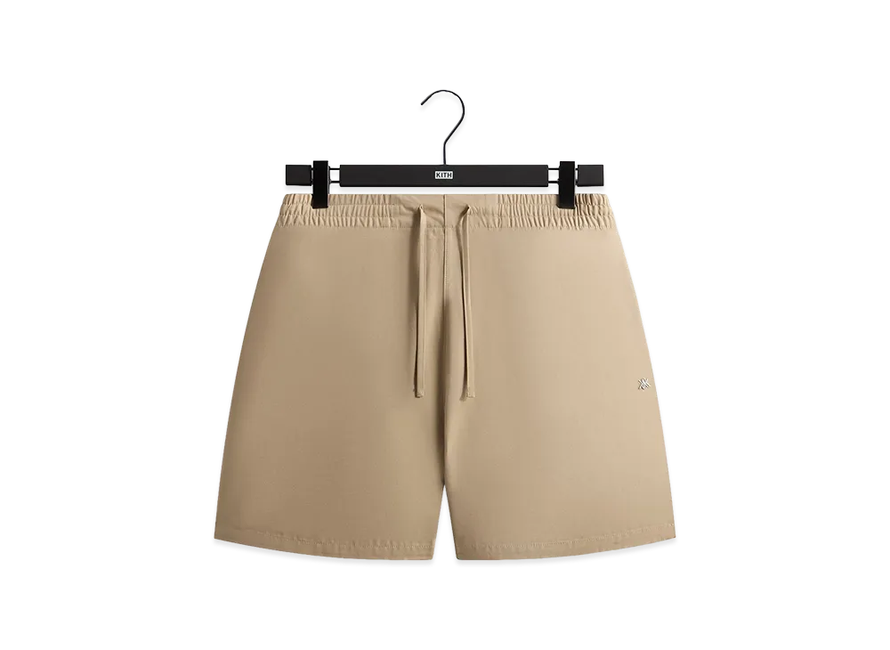 Kith Brushed Cotton Efrain Short "Taupe"
