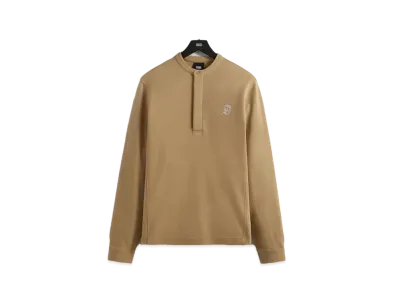 Kith Pique Essex Henley Popover "Canvas"
