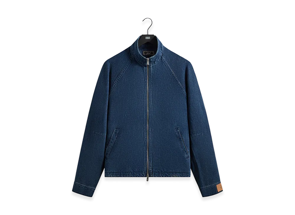 Kith Denim Efron Track Jacket "Dark Indigo"