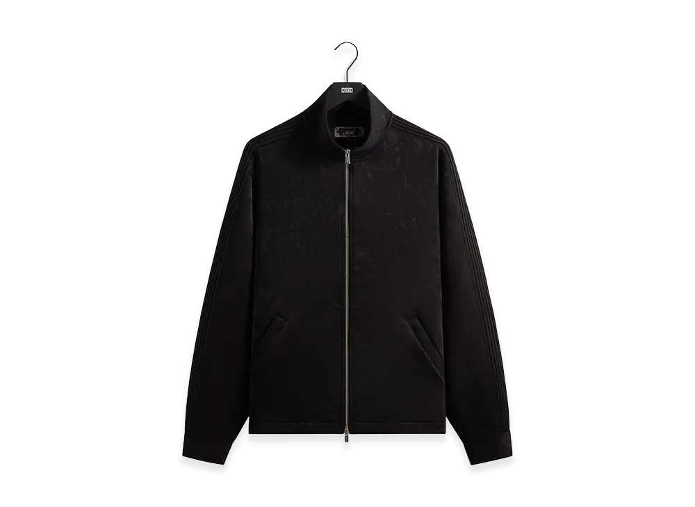 Kith Sueded Scuba Connor Track Jacket "Black"