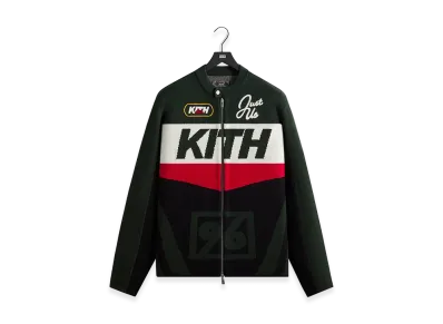 Kith Knit Moto Full Zip Jacket "Stadium"