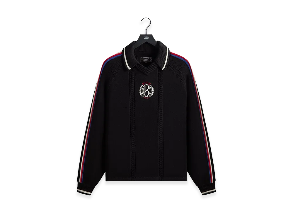 Kith Wagner Long Sleeve Soccer Sweater "Black"