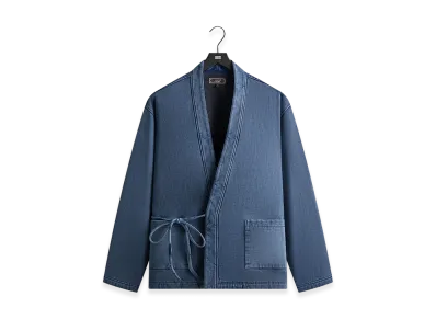 Kith Indigo Fleece Karter Gi Jacket "Vast"
