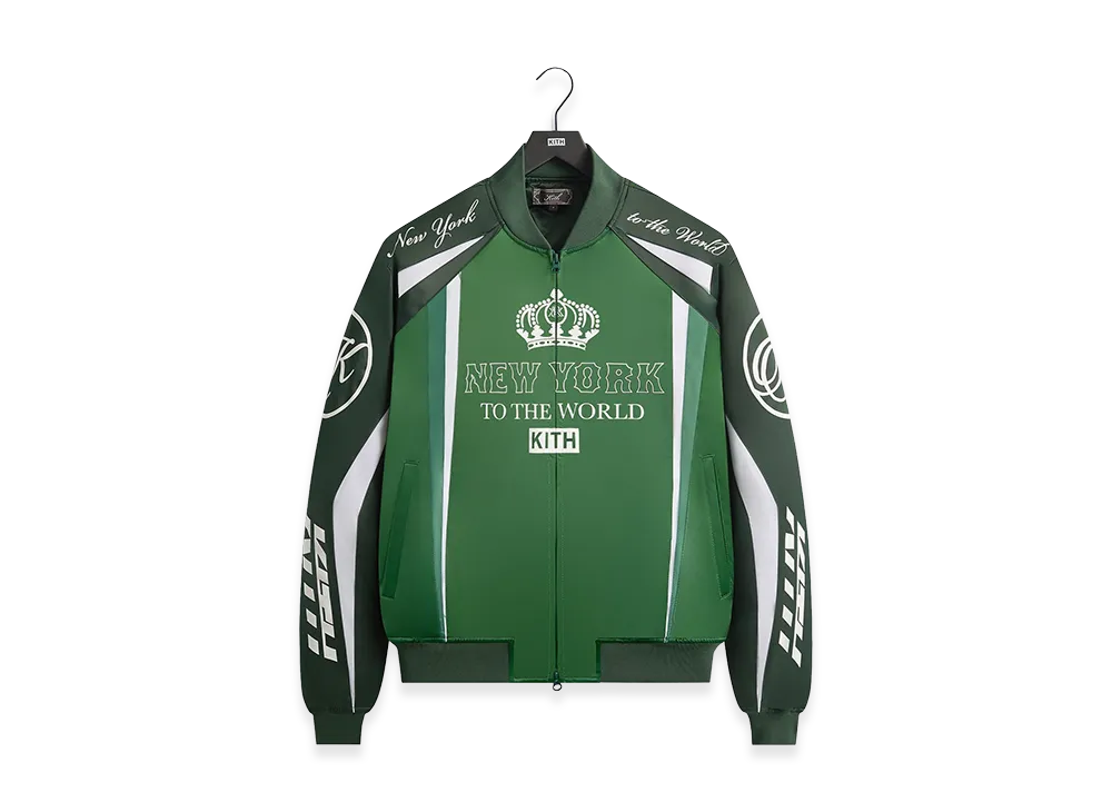 Kith Roy Racing Nylon Bomber Jacket "Stadium"