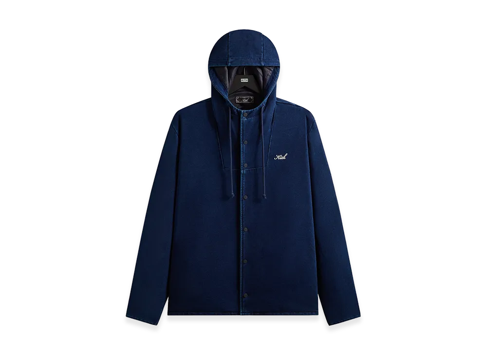 Kith Indigo Loopback Terry Dorian Jacket "Dark Indigo"