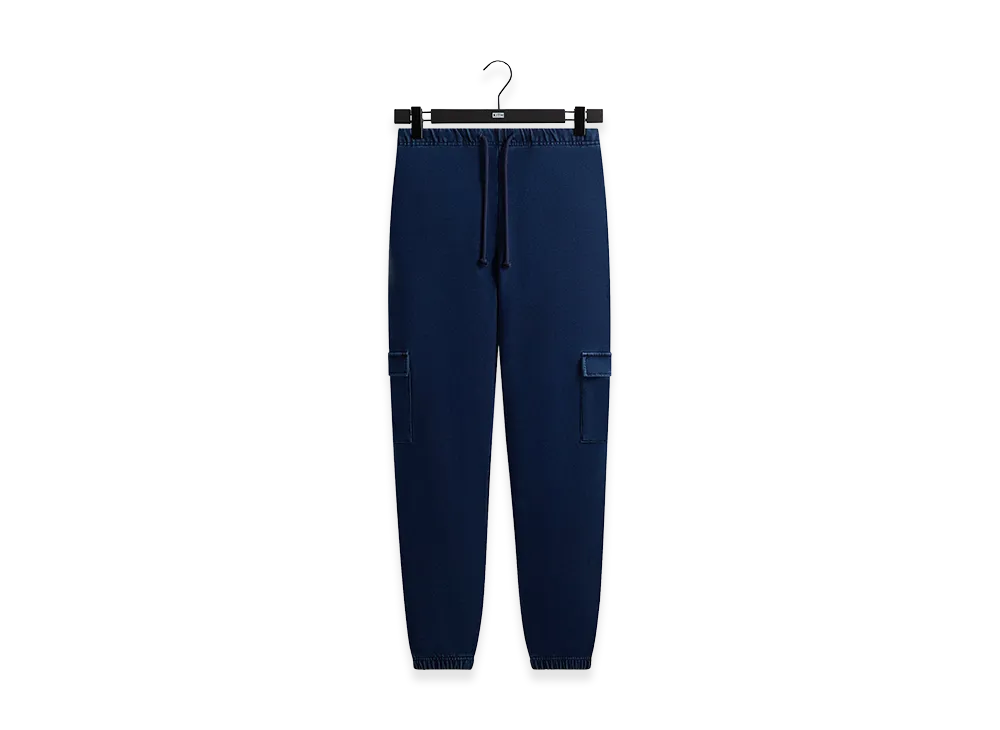 Kith Indigo Loopback Cargo Nelson Sweatpant "Dark Indigo"