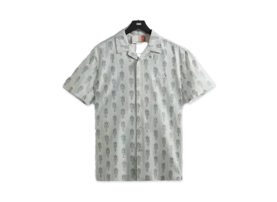 Kith Printed Thompson Camp Collar Shirt Striped Ornament "Atlas"