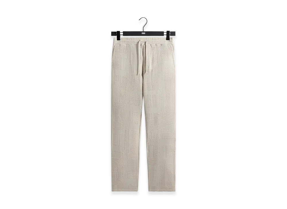 Kith Geometric Knit Elmhurst Pant "Hallow"