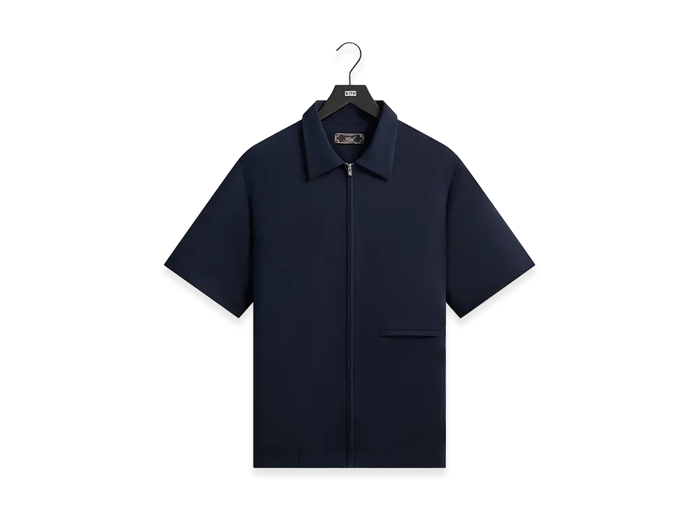 Kith Midweight Double Weave Davenport Shirt "Nocturnal"