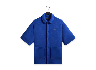 Kith Towel Boucle Boxy Collared Overshirt "Cyclone"