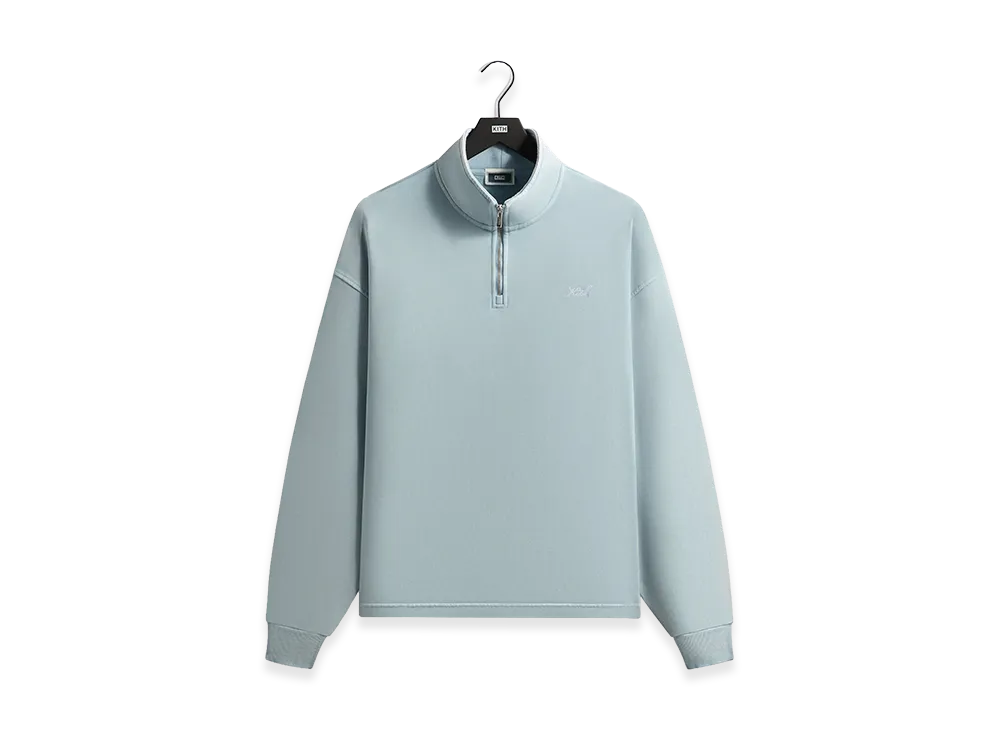 Kith Snow Washed Nelson Quarter Zip "Presence"