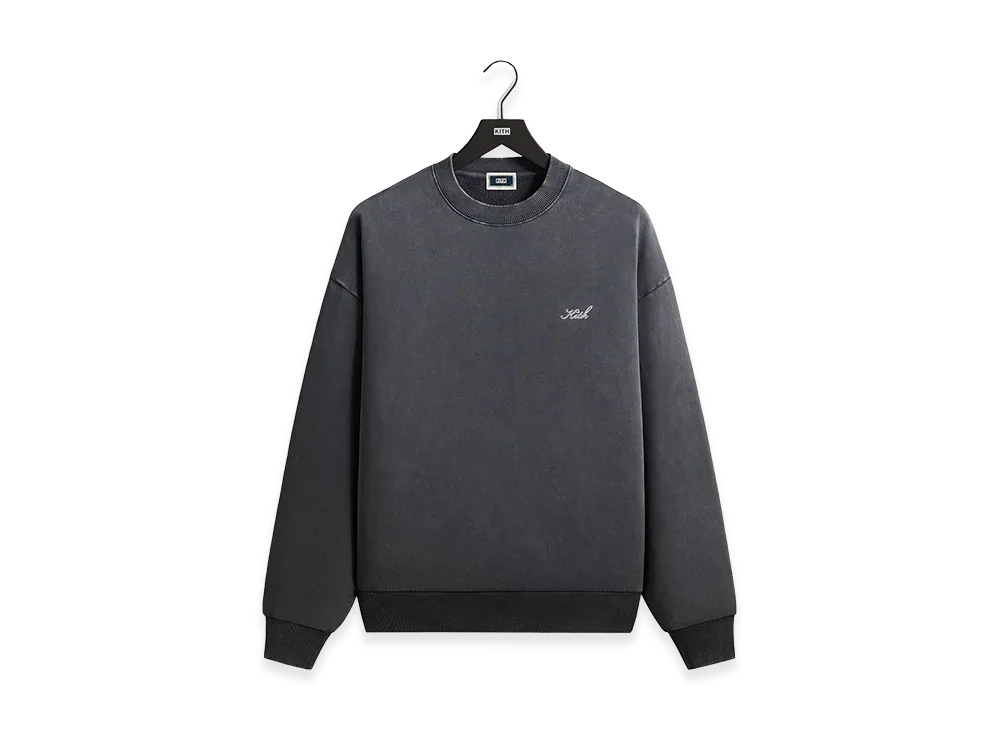 Kith Garment Dyed Nelson Crewneck "Asteroid"