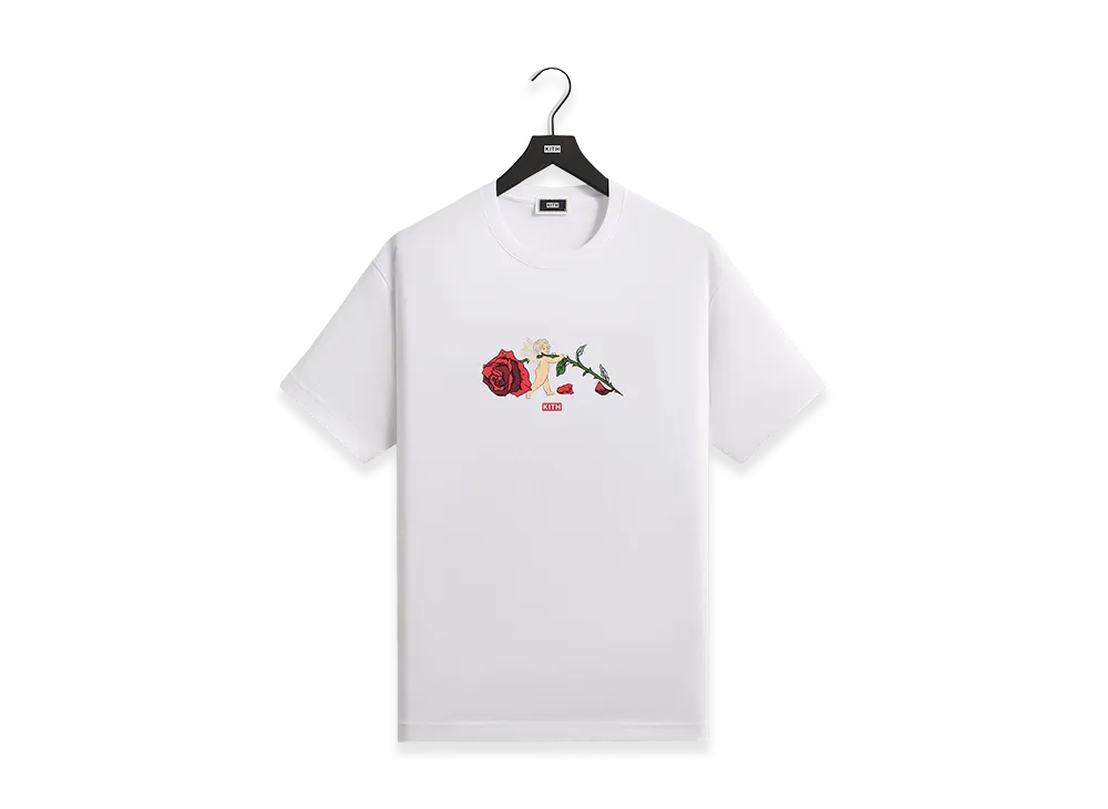 Kith Cupid Rose Tee "White"
