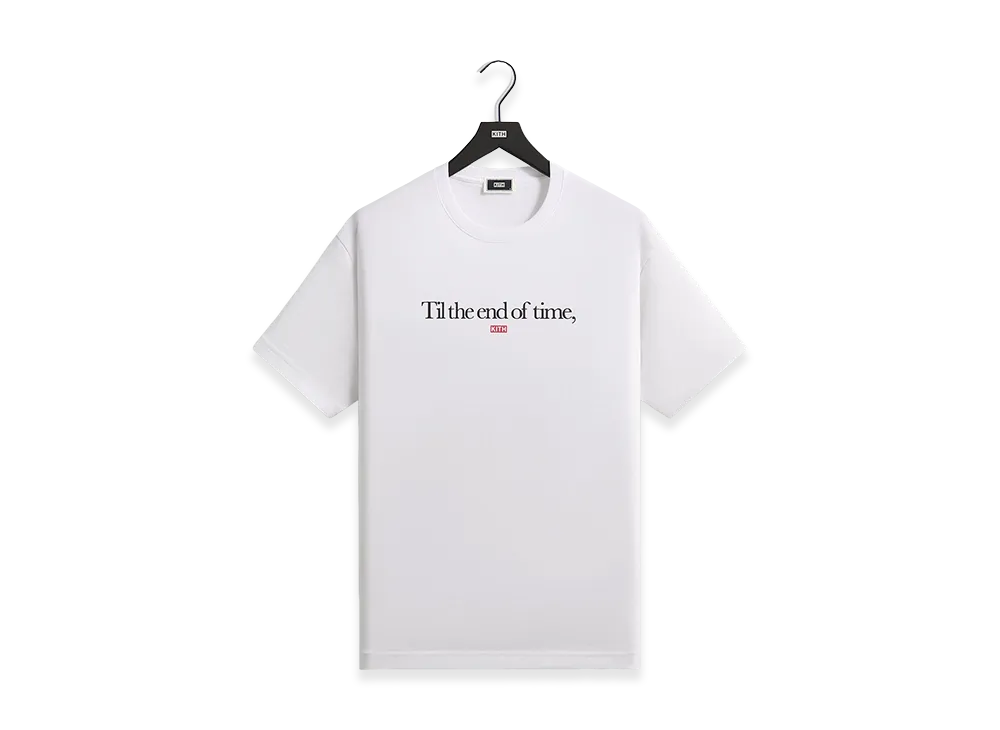 Kith Til The End of Time Tee "White"