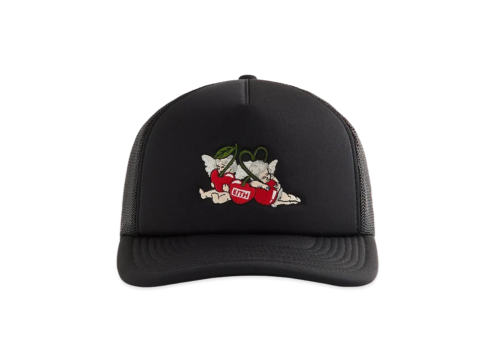 Kith Cherry Bunch Nolan Trucker Hat "Black"