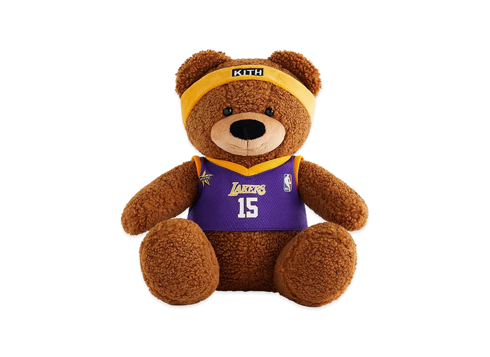 Kith x NBA All-Star Los Angeles Lakers Just Us Teddy Bear "Multi"
