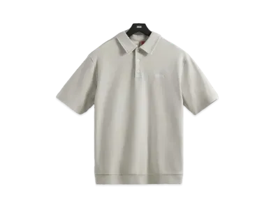 Kith Crystal Washed Graham Polo "Chalk"