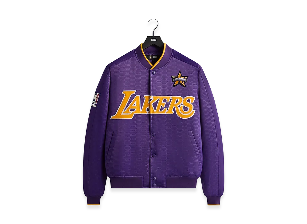 Kith x NBA All-Star Los Angeles Lakers Bomber Jacket "Noble"