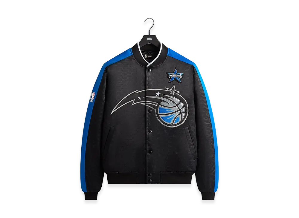 Kith x NBA All-Star Orlando Magic Bomber Jacket "Black"