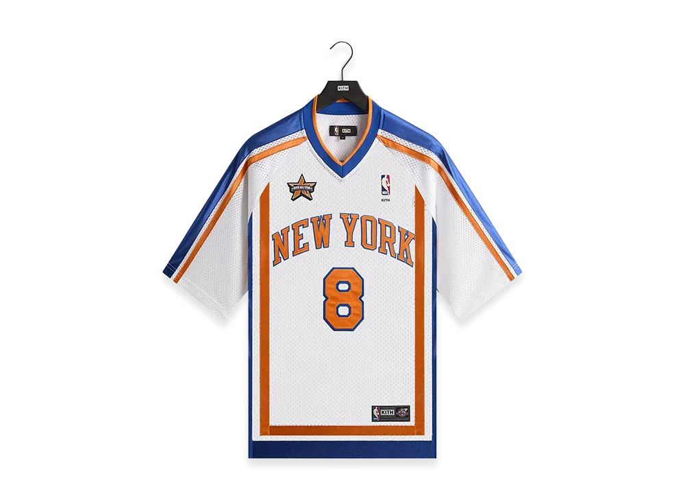Kith x NBA All-Star New York Knicks Leon Shirt "White"