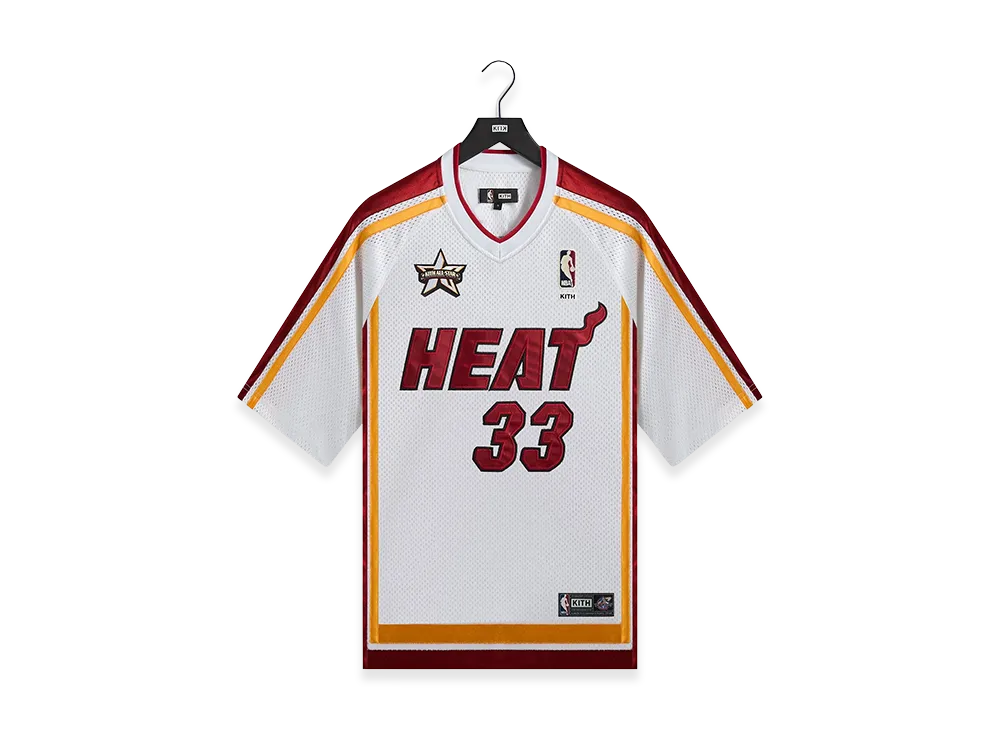 Kith x NBA All-Star Miami Heat Leon Shirt "White"