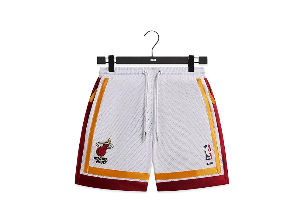 Kith x NBA All-Star Miami Heat Short "White"