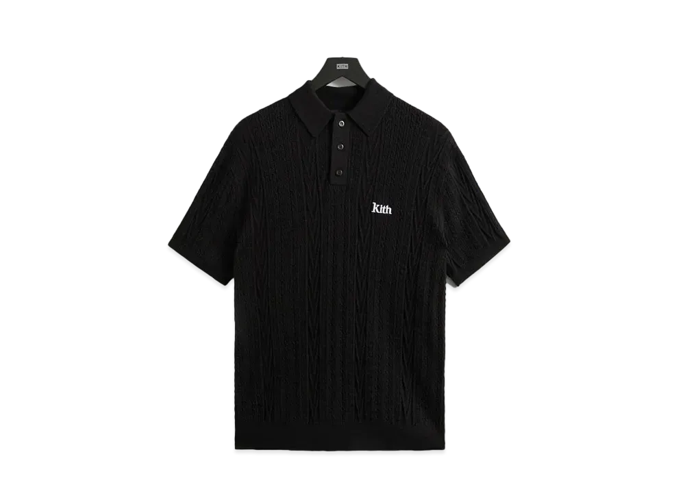 Kith Tilden Polo "Black"