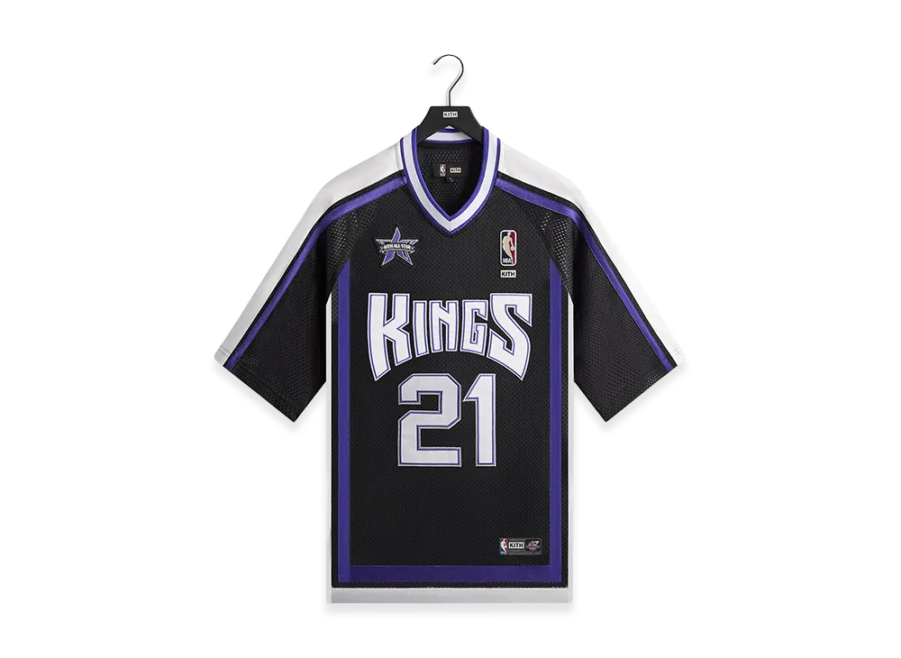 Kith x NBA All-Star Sacramento Kings Leon Shirt "Black"