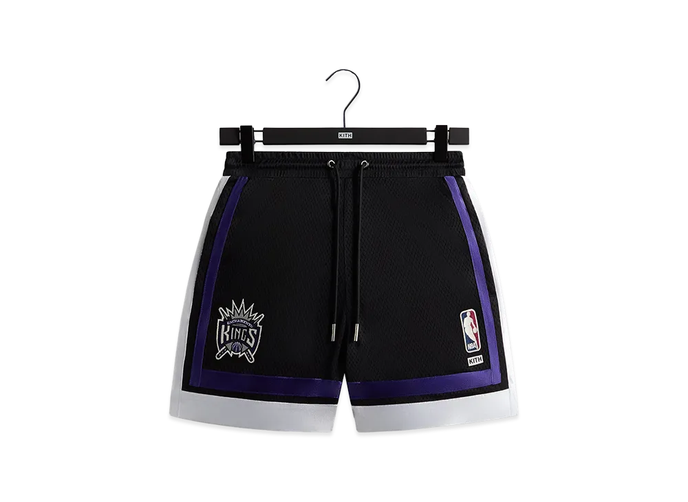 Kith x NBA All-Star Sacramento Kings Short "Black"