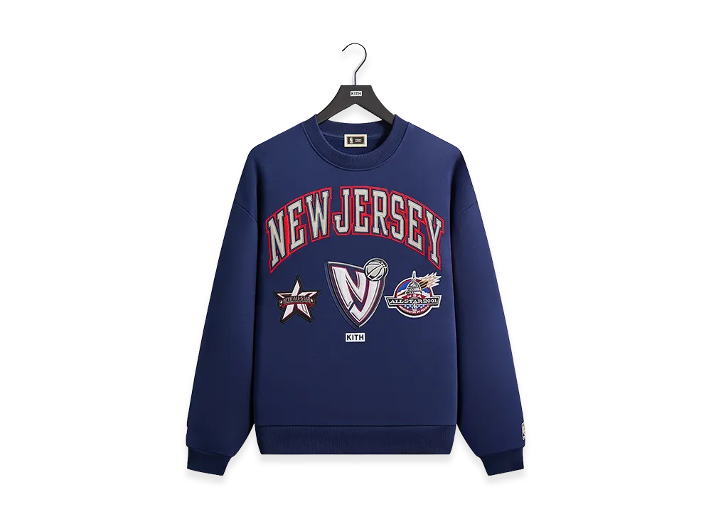 Kith x NBA All-Star New Jersey Nets Nelson Crewneck "Quantum"