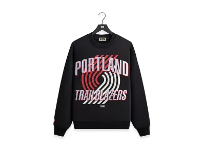 Kith x NBA All-Star Portland Trail Blazers Nelson Crewneck "Black"