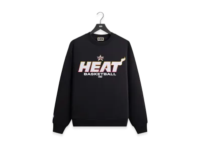Kith x NBA All-Star Miami Heat Nelson Crewneck "Black"