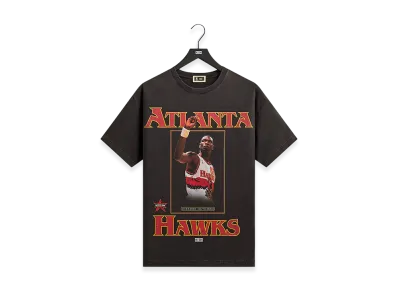 Kith x NBA All-Star Atlanta Hawks Dikembe Mutombo Vintage Tee "Black"