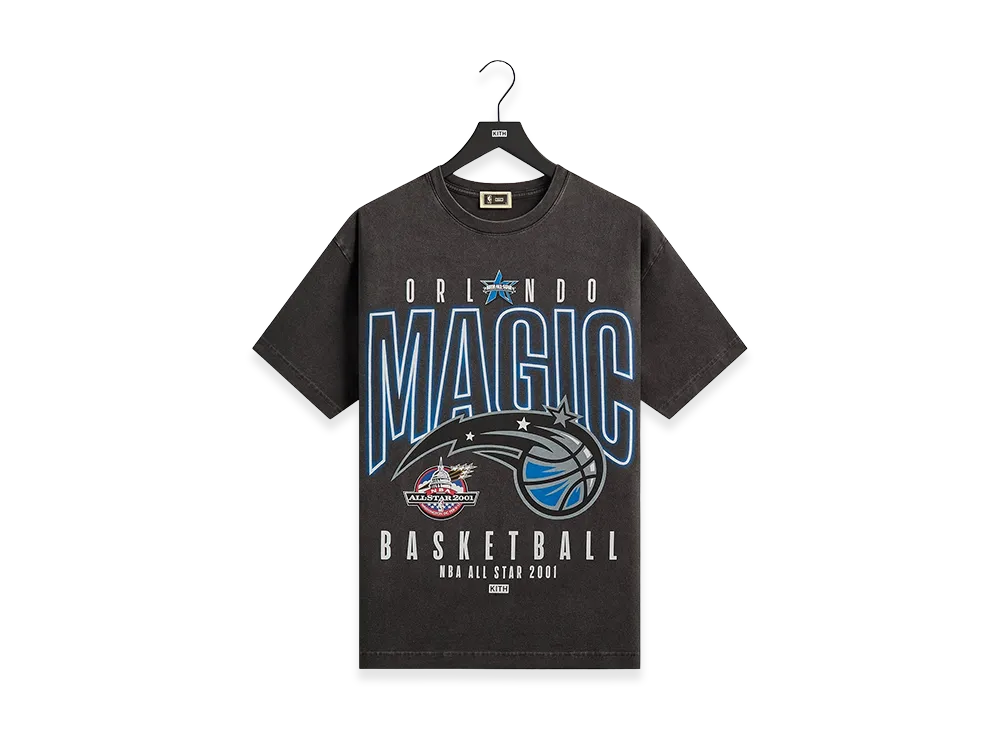 Kith x NBA All-Star Orlando Magic Vintage Tee "Black"