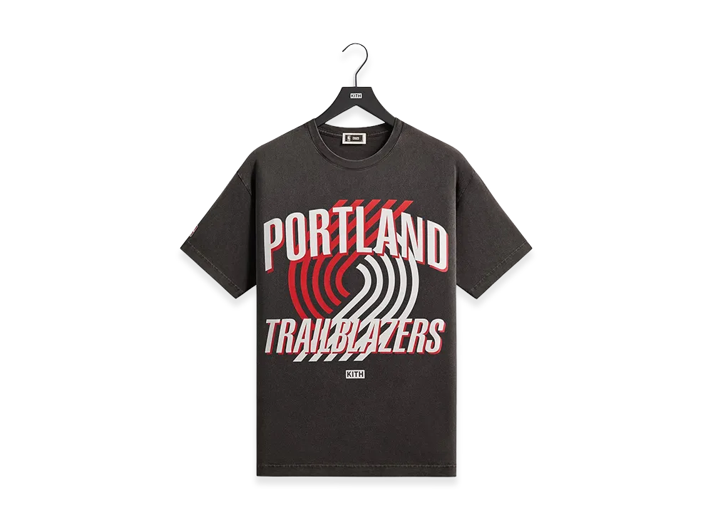 Kith x NBA All-Star Portland Trail Blazers Vintage Tee "Black"