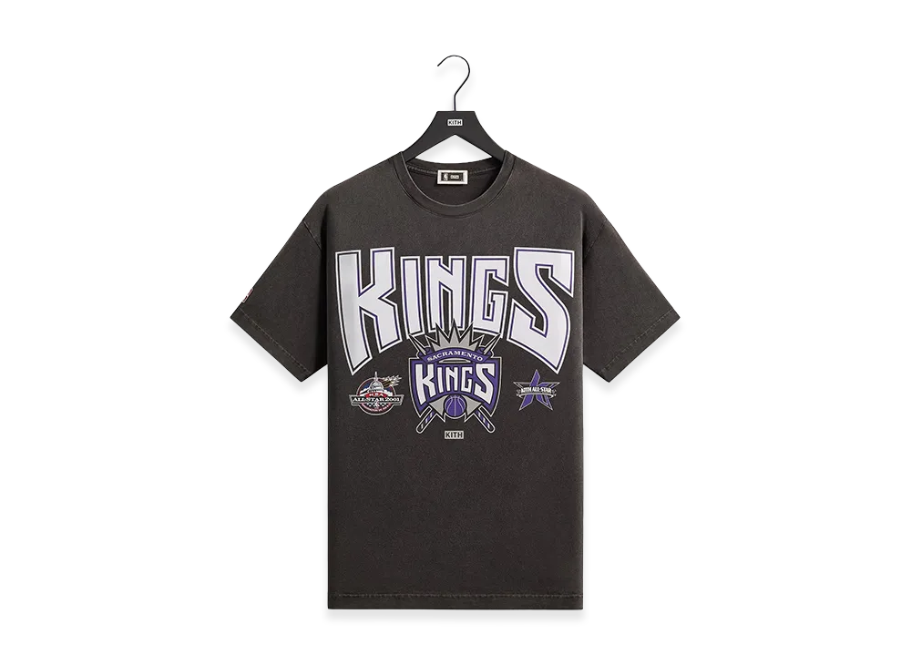 Kith x NBA All-Star Sacramento Kings Vintage Tee "Black"