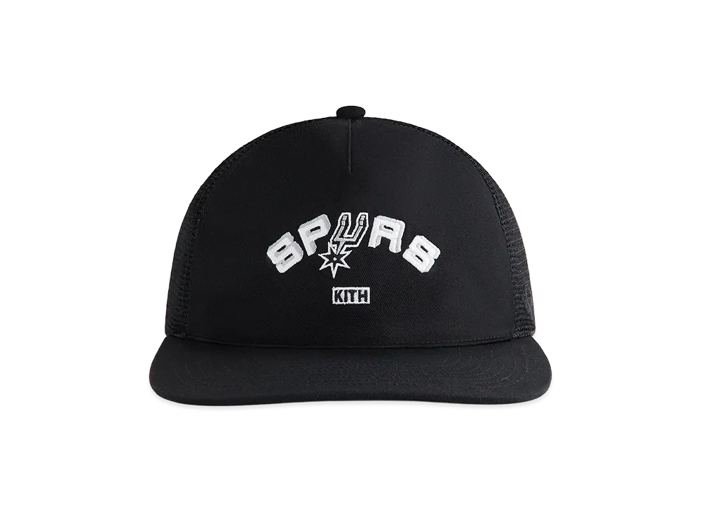 Kith x '47 x NBA All-Star San Antonio Spurs Trucker Hat "Black"