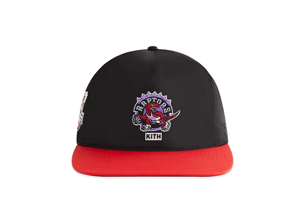 Kith x '47 x NBA All-Star Toronto Raptors SL Hitch Snapback "Black"
